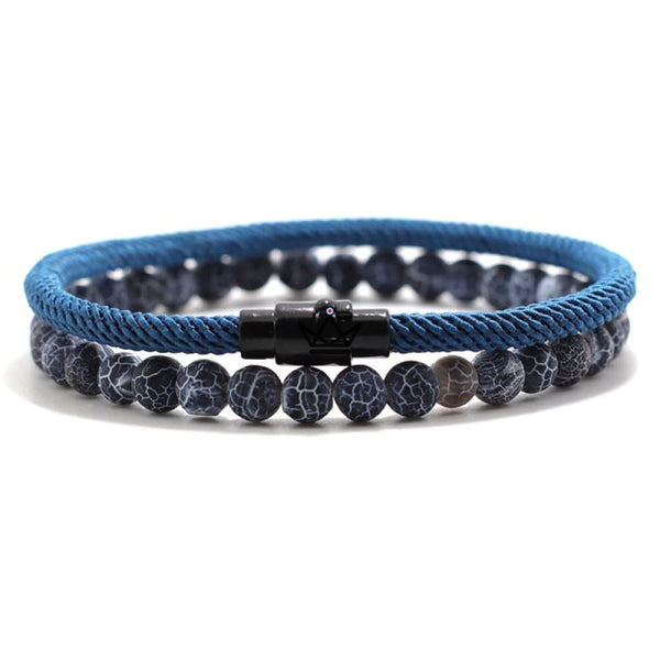 Bracelet minimaliste duo - ELEMENTARY STONE - Atelier Atypique