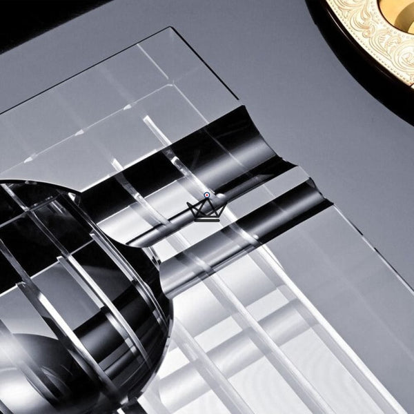 Cendrier à Cigares - Crystal Cube - - cendrier - Cadeau, Noël, Anniversaire, Original - Atelier Atypique