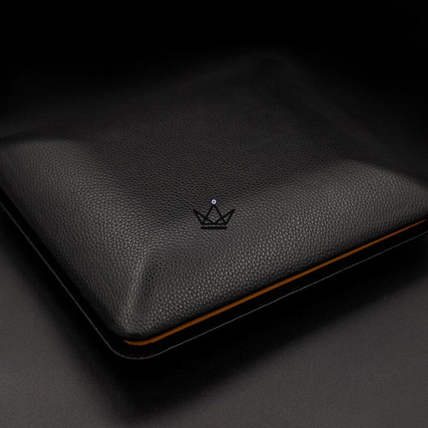Cave à Cigares WALLY — Cuir & Cèdre Espagnol, 6 Cigares, Voyage | Humidor Cuir, Wally Lisse