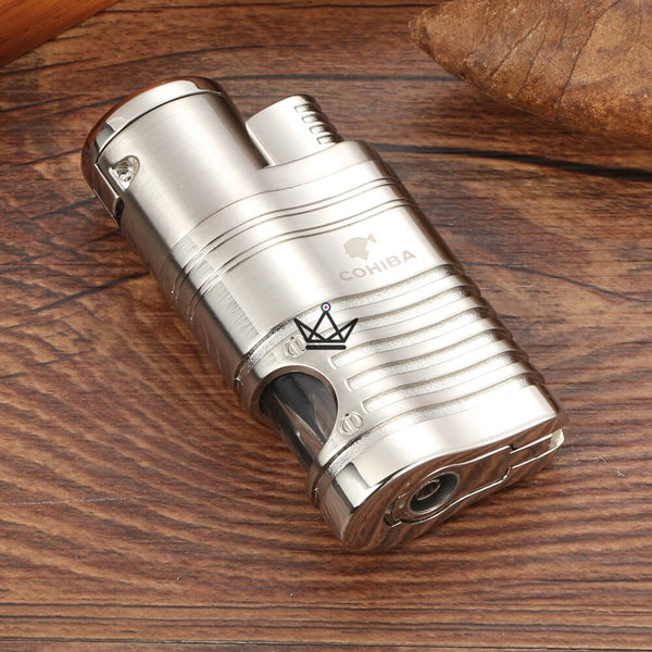 Briquet Chalumeau COHIBA - 4 Torches - NewPunch - Atelier Atypique