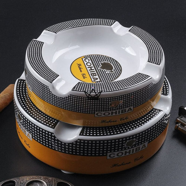 CENDRIER À CIGARES - GRUNDS céramique grande taille cohiba luxe cadeau homme fumeur fete des peres