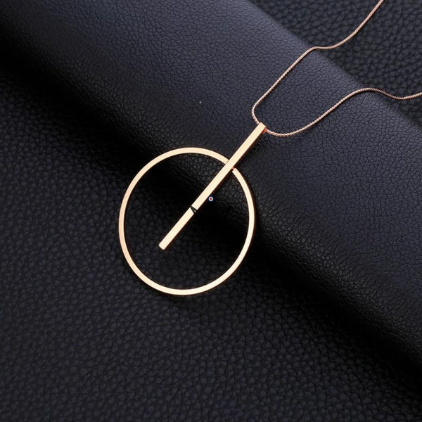 Collier - CIRCLE BAR - Atelier Atypique