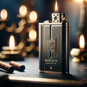 L'Art de Fumer un Cigare : Découverte du Briquet à Cigare Maestro Édition