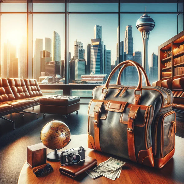 Le Sac de Voyage en Cuir GALILÉE : Incontournable pour les Aventuriers Élégants