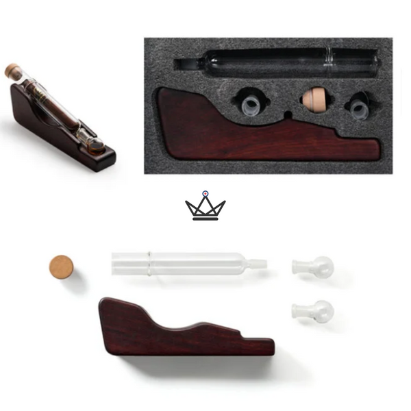 Premium-Zigarren-Infuser mit Hygrometer - Infusio Axis