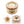 Puzzle 3D bois boîte secrète ronde, couvercle diaphragme - IRIS