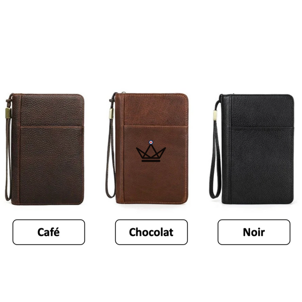 Étui à Cigares en Cuir Personnalisable - Voyageur Tempo -  - etui cigare personnalisable - Cadeau, Noël, Anniversaire, Original, Fête des pères, fête des mères - Atelier Atypique