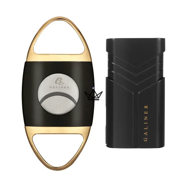 Coffret Briquet et Coupe-Cigare - INFERNO - [] - coffret cigare - Cadeau, Noël, Anniversaire, Original, Fête des pères, fête des mères - Atelier Atypique