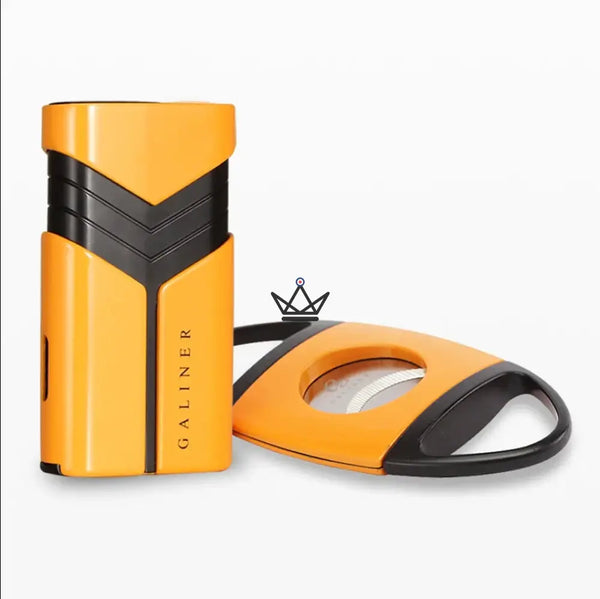 Coffret Briquet et Coupe-Cigare - INFERNO - [] - coffret cigare - Cadeau, Noël, Anniversaire, Original, Fête des pères, fête des mères - Atelier Atypique