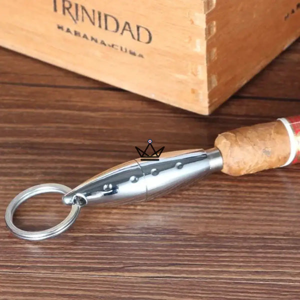 Poinçon à cigare - Silver Bang -  - Poincon à cigare - Cadeau, Noël, Anniversaire, Original - Atelier Atypique