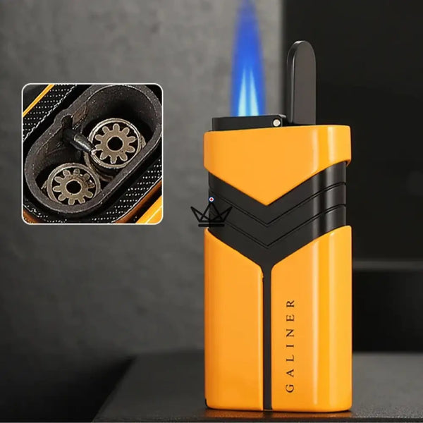 Coffret Briquet et Coupe-Cigare - INFERNO - [] - coffret cigare - Cadeau, Noël, Anniversaire, Original, Fête des pères, fête des mères - Atelier Atypique