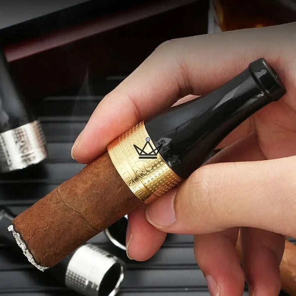 Embouts pour cigares (lot de 4) - ARISTOCAP -  - embout cigare - Cadeau, Noël, Anniversaire, Original - Atelier Atypique
