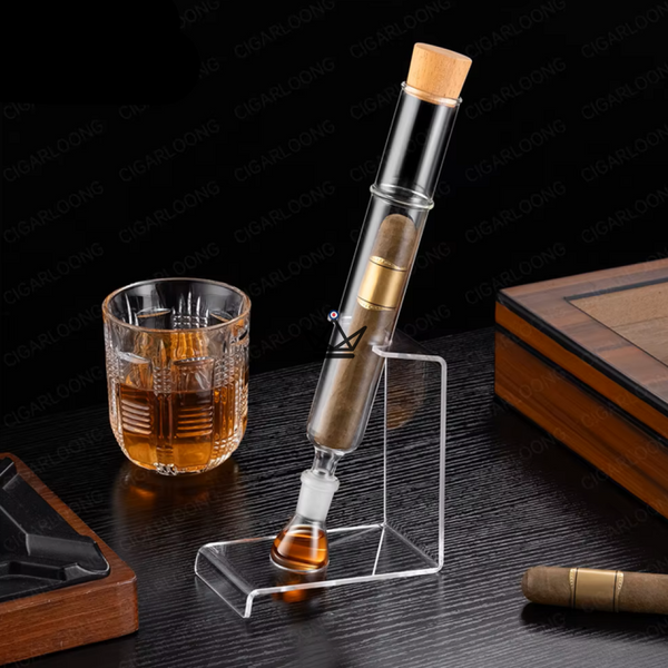 Aromatic glass cigar infuser - Infusio Cristal