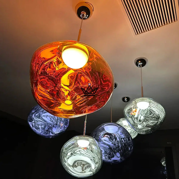 Lustre suspension Luminaire - Melt -  - luminaire - Cadeau, Noël, Anniversaire, Original - Atelier Atypique