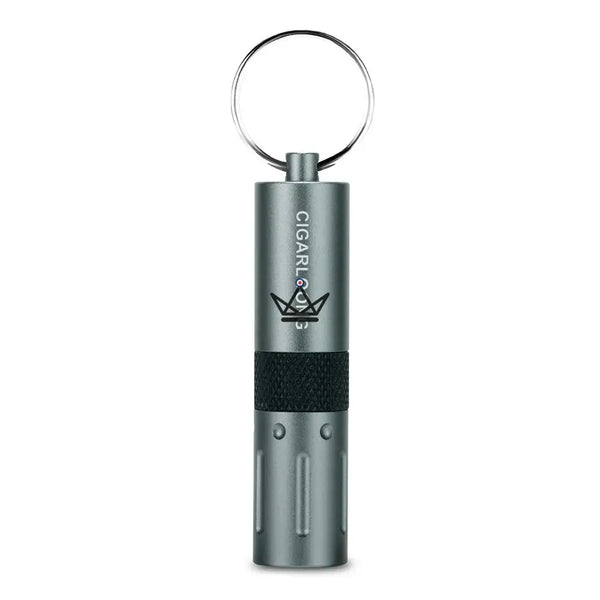 Poinçon à Cigares 2-en-1 CAPONE — Acier Inox, 6 Couleurs | Écrin Cadeau