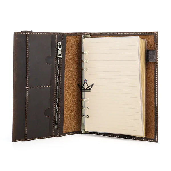 Organiseur Carnet A5 en Cuir Personnalisable - VOYAGEUR Winko