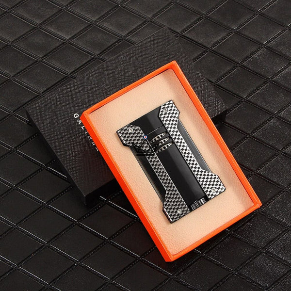 Pack briquet torche et coupe-Cigare - NYFE CARBON -  - Briquet - Cadeau, Noël, Anniversaire, Original - Atelier Atypique