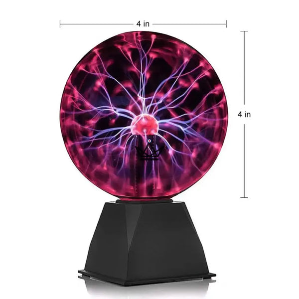 Lampe plasma tactile, boule plasma 10 à 20 cm - FULGUR