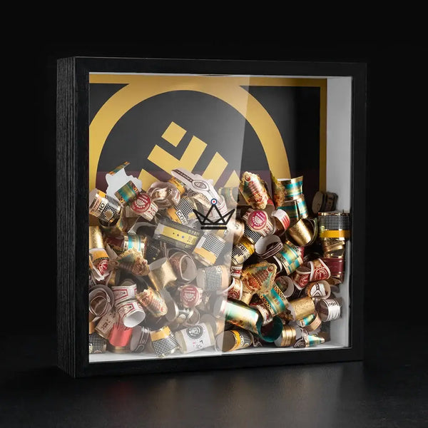 Présentoir à Bagues de Cigare - Square Ring -  - coffret cigare - Cadeau, Noël, Anniversaire, Original, Fête des pères, fête des mères - Atelier Atypique
