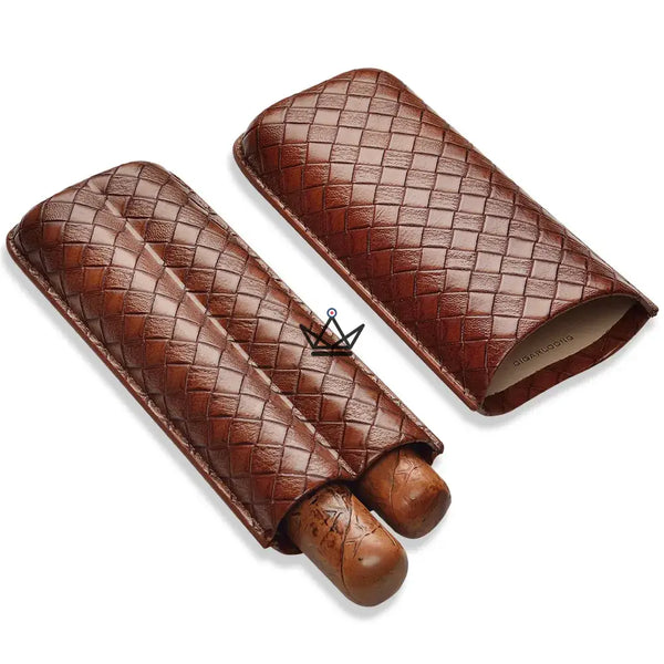Etui à cigare en cuir - GRID Explorer - [] - Etui à cigare - Cadeau, Noël, Anniversaire, Original, Fête des pères, fête des mères - Atelier Atypique