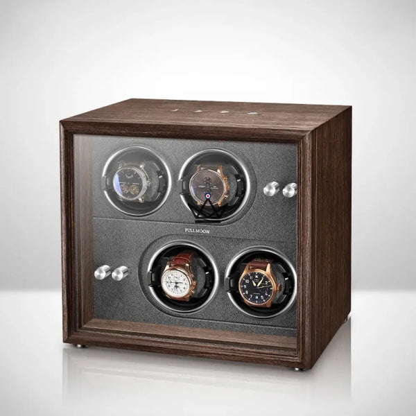 Remontoir automatique Full Moon – Luxe et technologie pour montres de prestige - [] - Remontoirs - Cadeau, Noël, Anniversaire, Original, Fête des pères, fête des mères - Atelier Atypique