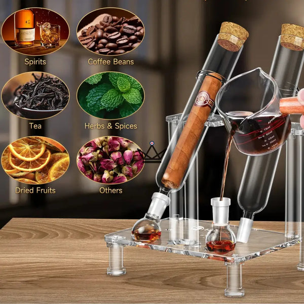 Cigar infuser 3 tubes - Infusio Alchimía