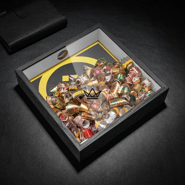 Présentoir à Bagues de Cigare - Square Ring -  - coffret cigare - Cadeau, Noël, Anniversaire, Original, Fête des pères, fête des mères - Atelier Atypique