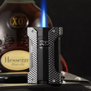 Pack briquet torche et coupe-Cigare - NYFE CARBON -  - Briquet - Cadeau, Noël, Anniversaire, Original - Atelier Atypique