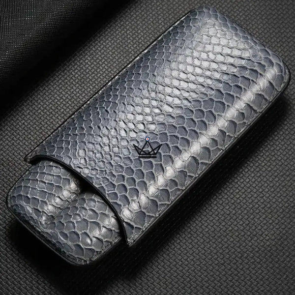 Etui à cigare en cuir - AURELIUS Edition - [] - etui cigare - Cadeau, Noël, Anniversaire, Original, Fête des pères, fête des mères - Atelier Atypique