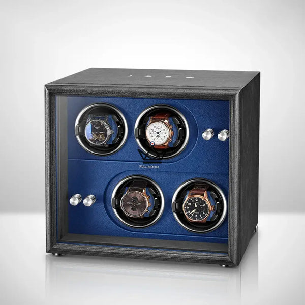Remontoir automatique Full Moon – Luxe et technologie pour montres de prestige - [] - Remontoirs - Cadeau, Noël, Anniversaire, Original, Fête des pères, fête des mères - Atelier Atypique