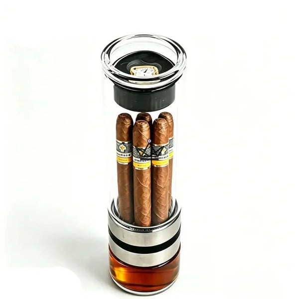 Infuseur à Cigare Verre Borosilicate 3-5 Cigares - INFUSIO CALICE