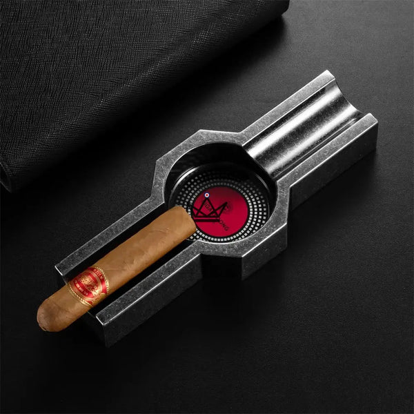 Cendrier à Cigare Solo King 2 Cigares — 3 Finitions Vintage