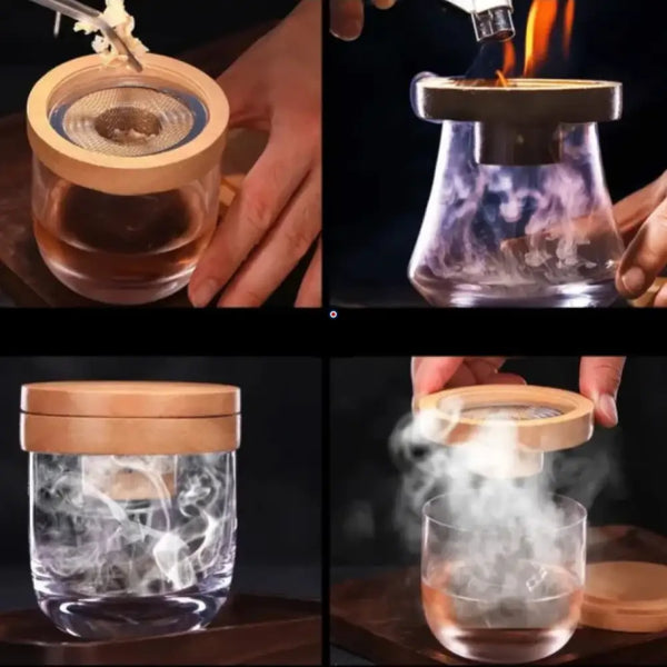 🔥 Kit de fumage pour cocktails - SmokerCraft Origin - [] -  - Cadeau, Noël, Anniversaire, Original, Fête des pères, fête des mères - Atelier Atypique