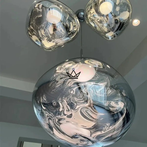 Lustre suspension Luminaire - Melt -  - luminaire - Cadeau, Noël, Anniversaire, Original - Atelier Atypique