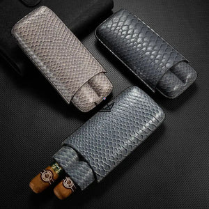 Etui à cigare en cuir - AURELIUS Edition - [] - etui cigare - Cadeau, Noël, Anniversaire, Original, Fête des pères, fête des mères - Atelier Atypique