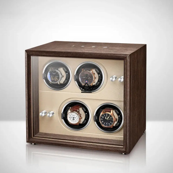 Remontoir automatique Full Moon – Luxe et technologie pour montres de prestige - [] - Remontoirs - Cadeau, Noël, Anniversaire, Original, Fête des pères, fête des mères - Atelier Atypique