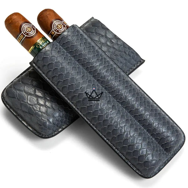 Etui à cigare en cuir - AURELIUS Edition - [] - etui cigare - Cadeau, Noël, Anniversaire, Original, Fête des pères, fête des mères - Atelier Atypique