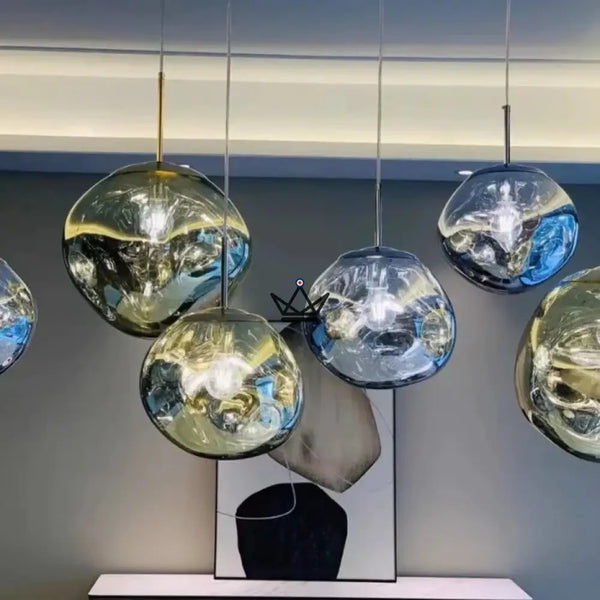 Lustre suspension Luminaire - Melt -  - luminaire - Cadeau, Noël, Anniversaire, Original - Atelier Atypique