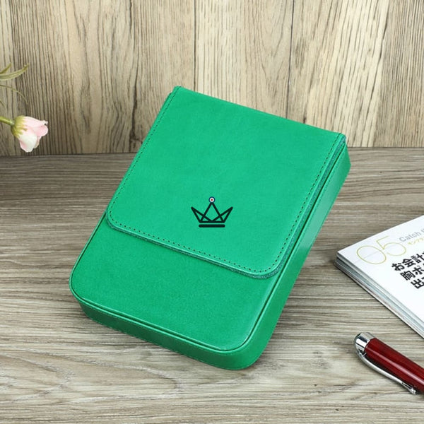 Etui en cuir de luxe pour stylo plume - Magnus (personnalisable) -  - etui stylo personnalisable - Cadeau, Noël, Anniversaire, Original - Atelier Atypique