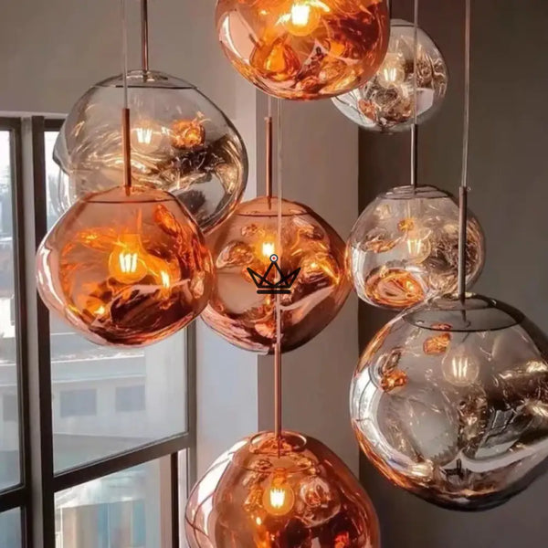 Lustre suspension Luminaire - Melt -  - luminaire - Cadeau, Noël, Anniversaire, Original - Atelier Atypique