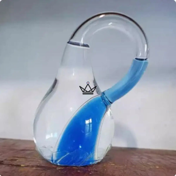Bouteille de Klein en verre soufflé, objet mathématique - TOPOS