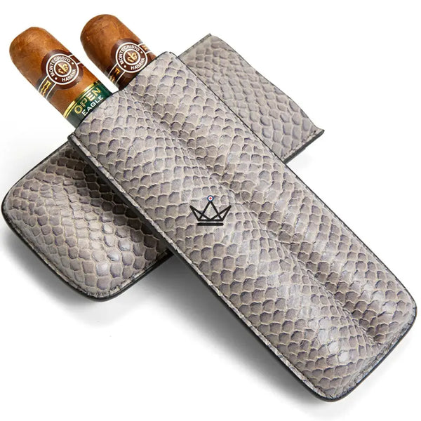 Etui à cigare en cuir - AURELIUS Edition - [] - etui cigare - Cadeau, Noël, Anniversaire, Original, Fête des pères, fête des mères - Atelier Atypique