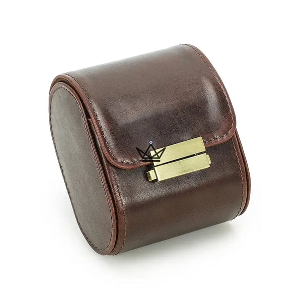 Étui Montre Voyage Cuir Personnalisable 1 à 4 Montres - Voyageur CAPSULE
