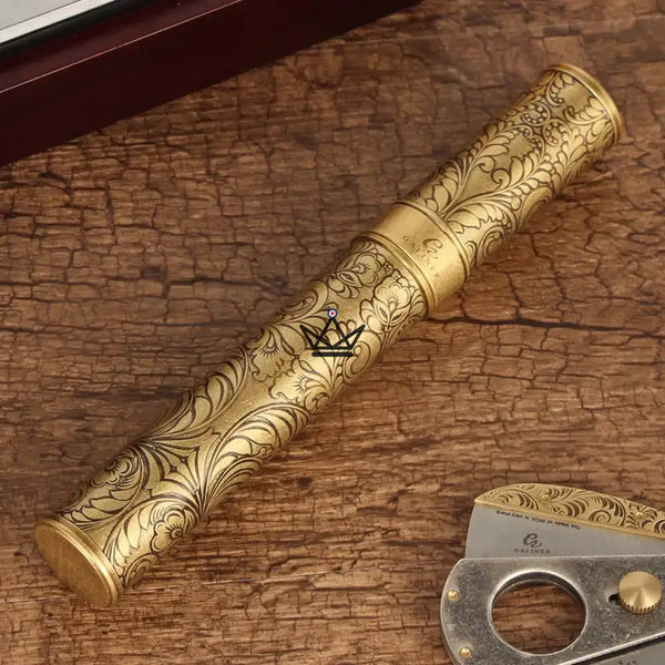 Tube à cigare - Héritage Edition -  - etui - Cadeau, Noël, Anniversaire, Original, Fête des pères, fête des mères - Atelier Atypique