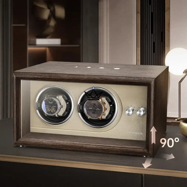 Remontoir automatique Full Moon – Luxe et technologie pour montres de prestige - [] - Remontoirs - Cadeau, Noël, Anniversaire, Original, Fête des pères, fête des mères - Atelier Atypique