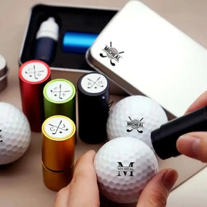 Tampon pour balles de golf personnalisable, monogramme ou logo — PAR