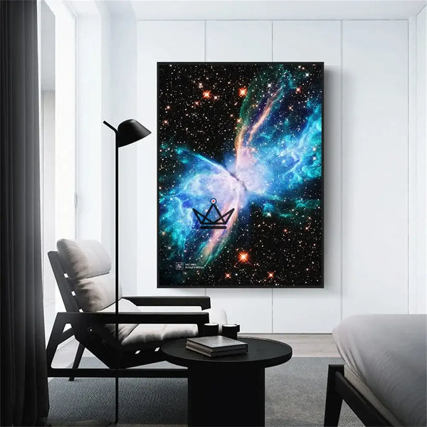 Affiche nébuleuse et galaxie sur toile, 17 visuels - NEBULA
