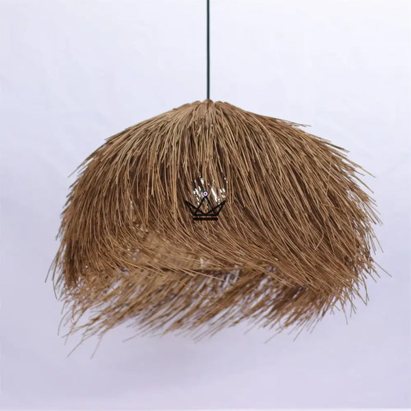 Suspension NIDO — Rotin Séché, Dôme Bohème