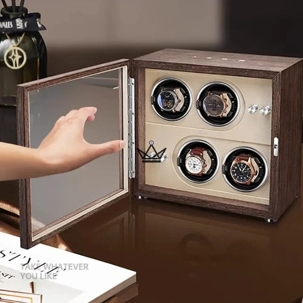 Remontoir automatique Full Moon – Luxe et technologie pour montres de prestige - [] - Remontoirs - Cadeau, Noël, Anniversaire, Original, Fête des pères, fête des mères - Atelier Atypique