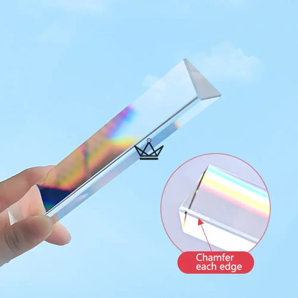 White light dispersing prism - Lumen Prismatica